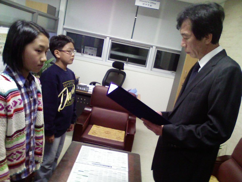 12월 어린이 뉴스캐스터 임명식 Photo2