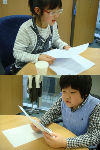 3월 어린이 아나운서 - 희수와 성민 Photo1