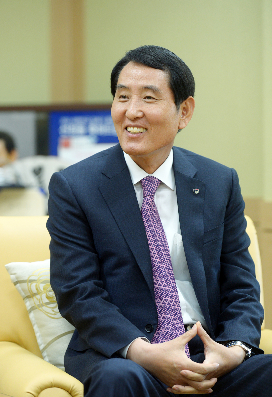 2014.03.14 Biz Connection ( Mr. Seong Se-hwan, Chairman of BS Financial Group, president of Busan Bank) Photo1