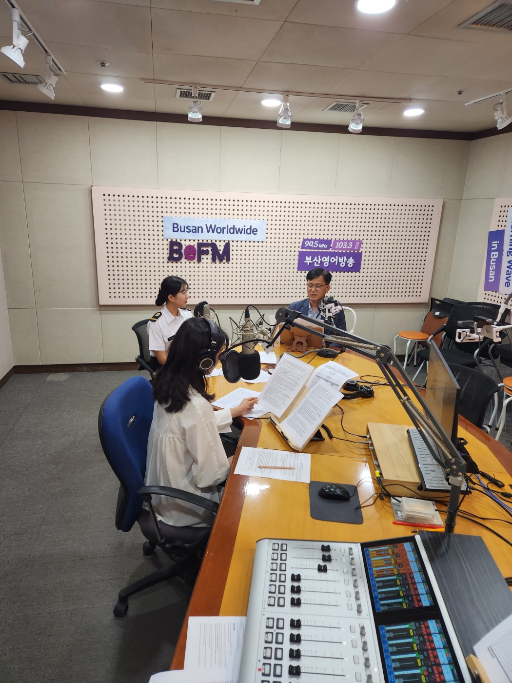  BWW 유은재 교수, 강진주 학생 동명대 군사학과 Photo3