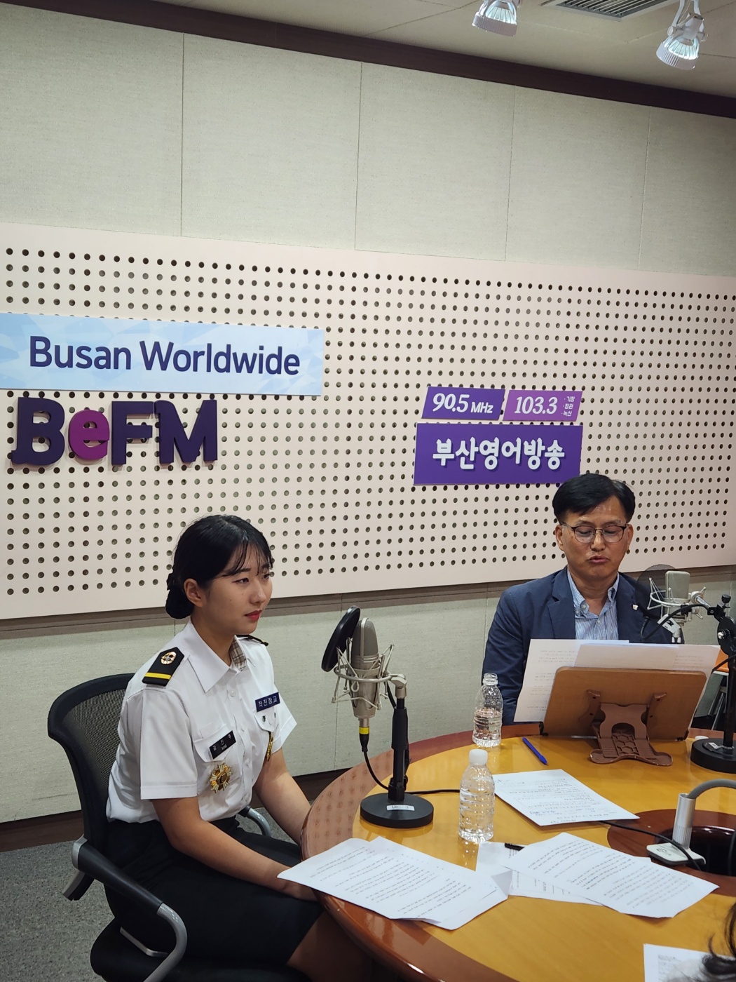  BWW 유은재 교수, 강진주 학생 동명대 군사학과 Photo4