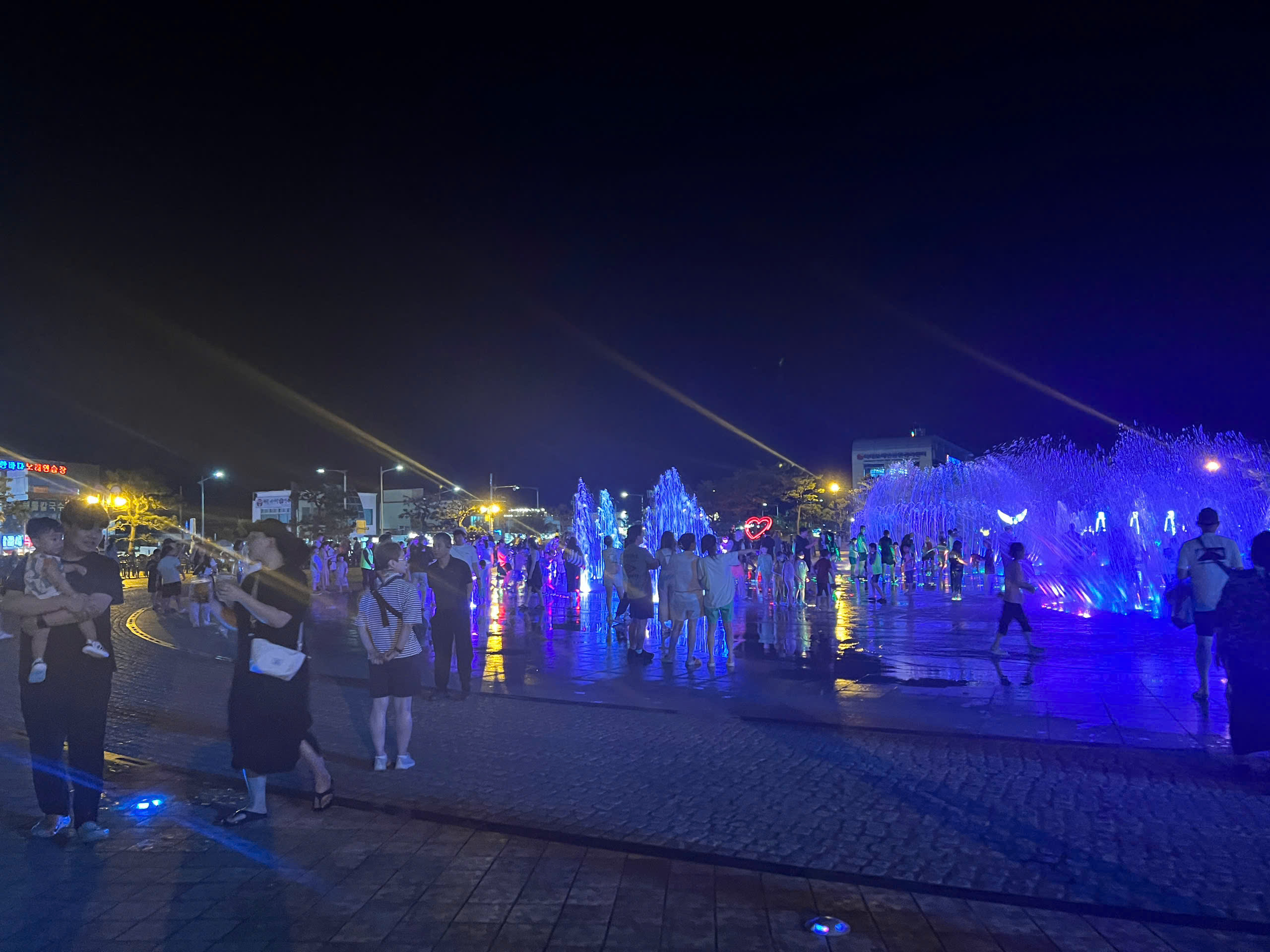 다대포 꿈의 낙조분수공연 - Dadaepo Sunset Fountain of Dreams Music Show Photo4