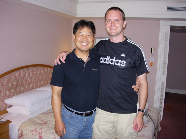 Matthew and 이만수 Photo