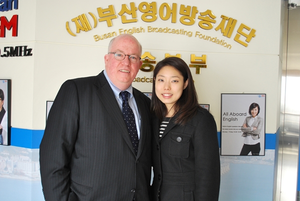 Petra with Patrick J. Linehan Photo