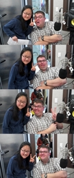 장난꾸러기 마이크와 근영이 Photo