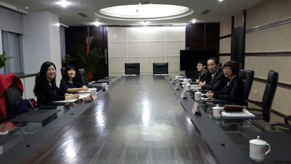 중국청도시방송국과 MOU 체결! Photo