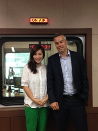 2014.07.03 Global Connections _ Mr. Martin Steen, President at Consilium Marine Korea  Photo