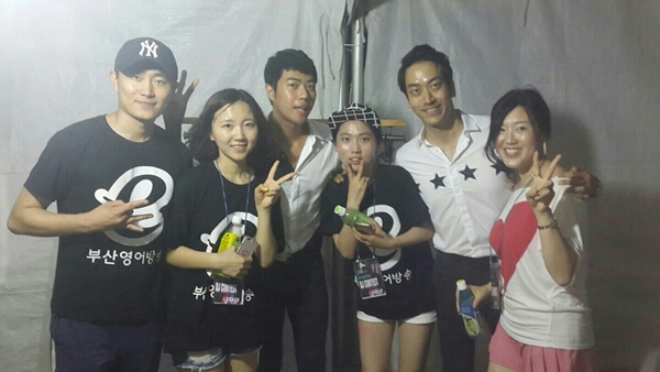 BEFM DJ CONTEST 现场和 게그멘一起合影！ Photo