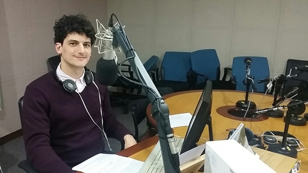 Mike in the Studio Photo