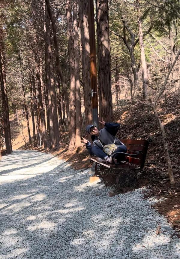星期二 釜山华语知音 印象釜山 -  구봉산치유의 숲 트래킹  记者现场采访照 Photo
